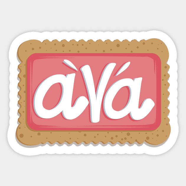 Ava essential name Sticker by Bubsart78